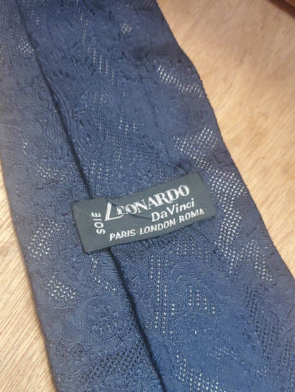 Leonardo da Vinci  Silk Tie D